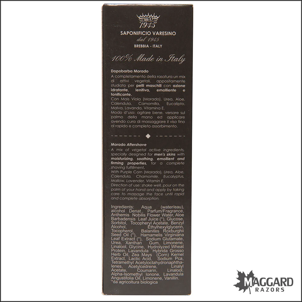 Saponificio Varesino Morado Aftershave Splash, 125ml - Image 2