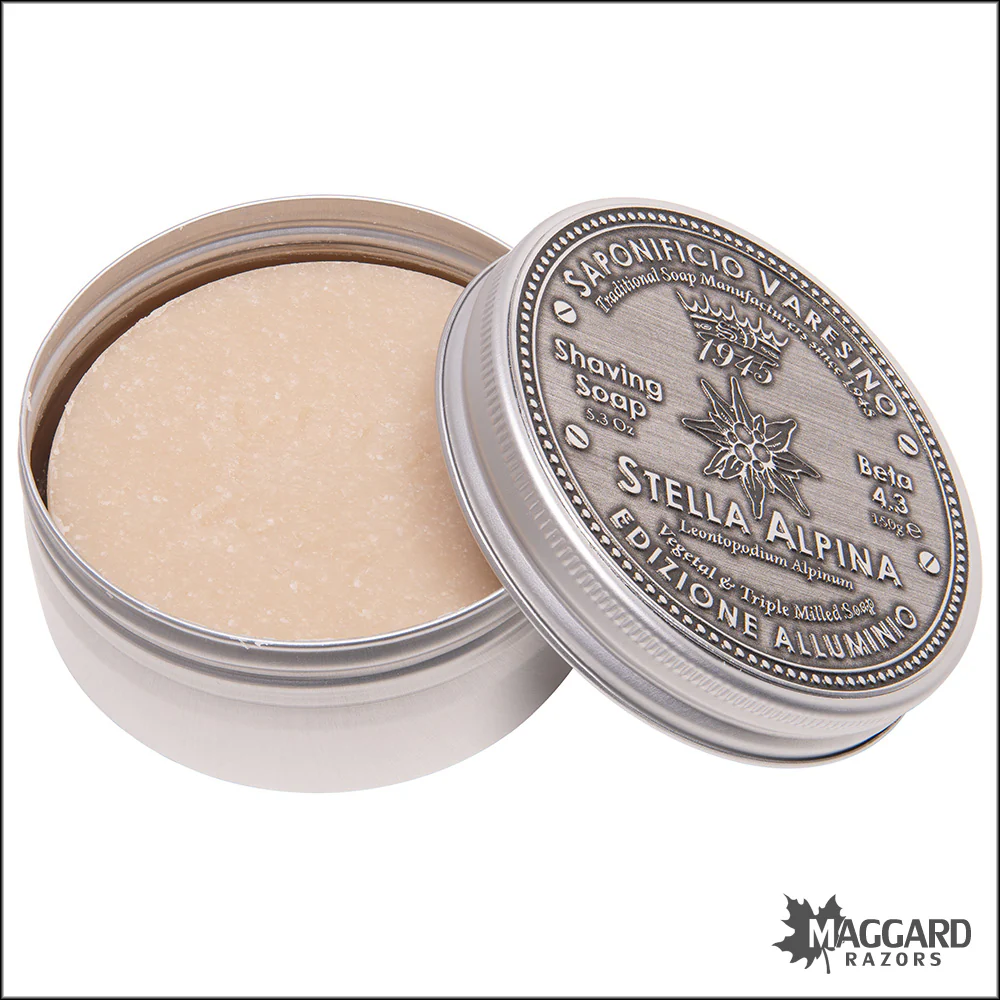 Saponificio Varesino Stella Alpina Shaving Soap, 150g - Beta 4.3 - Image 2
