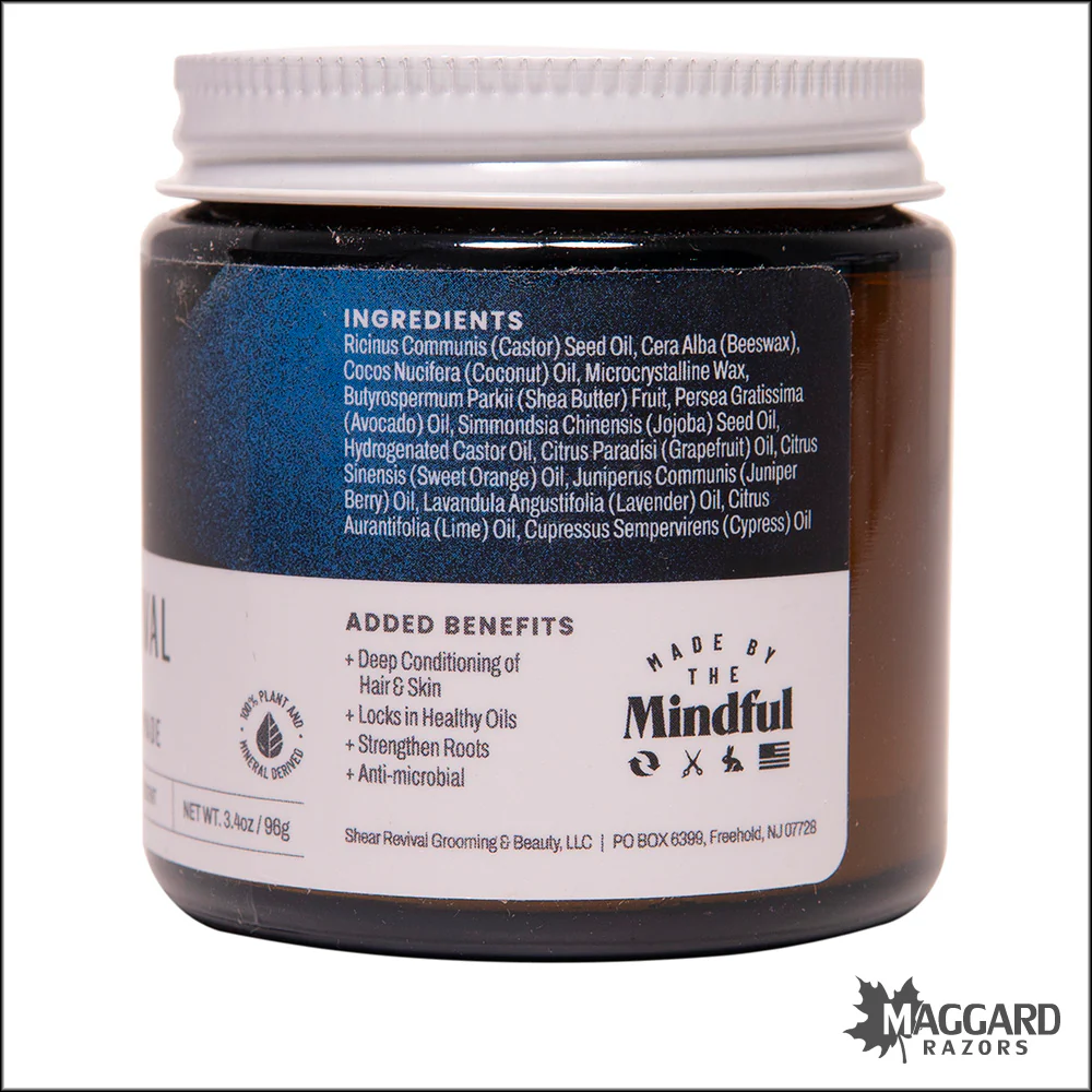 Shear Revival Easy Tiger Traditional Pomade, 3.4oz - Image 3