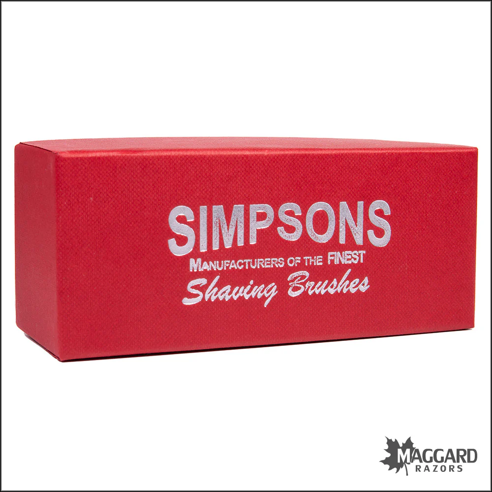 Simpson Duke 3 Sovereign Grade Synthetic Fibre Shaving Brush, 23mm - Image 2