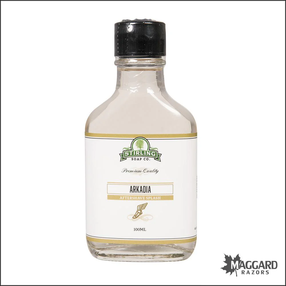 Stirling Soap Co. Arkadia Aftershave Splash, 100ml