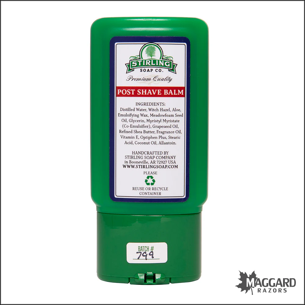 Stirling Soap Co. Barbershop Aftershave Balm, 4oz - Image 2
