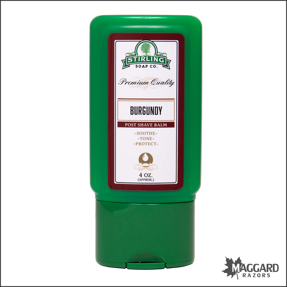 Stirling Soap Co. Burgundy Aftershave Balm, 4oz
