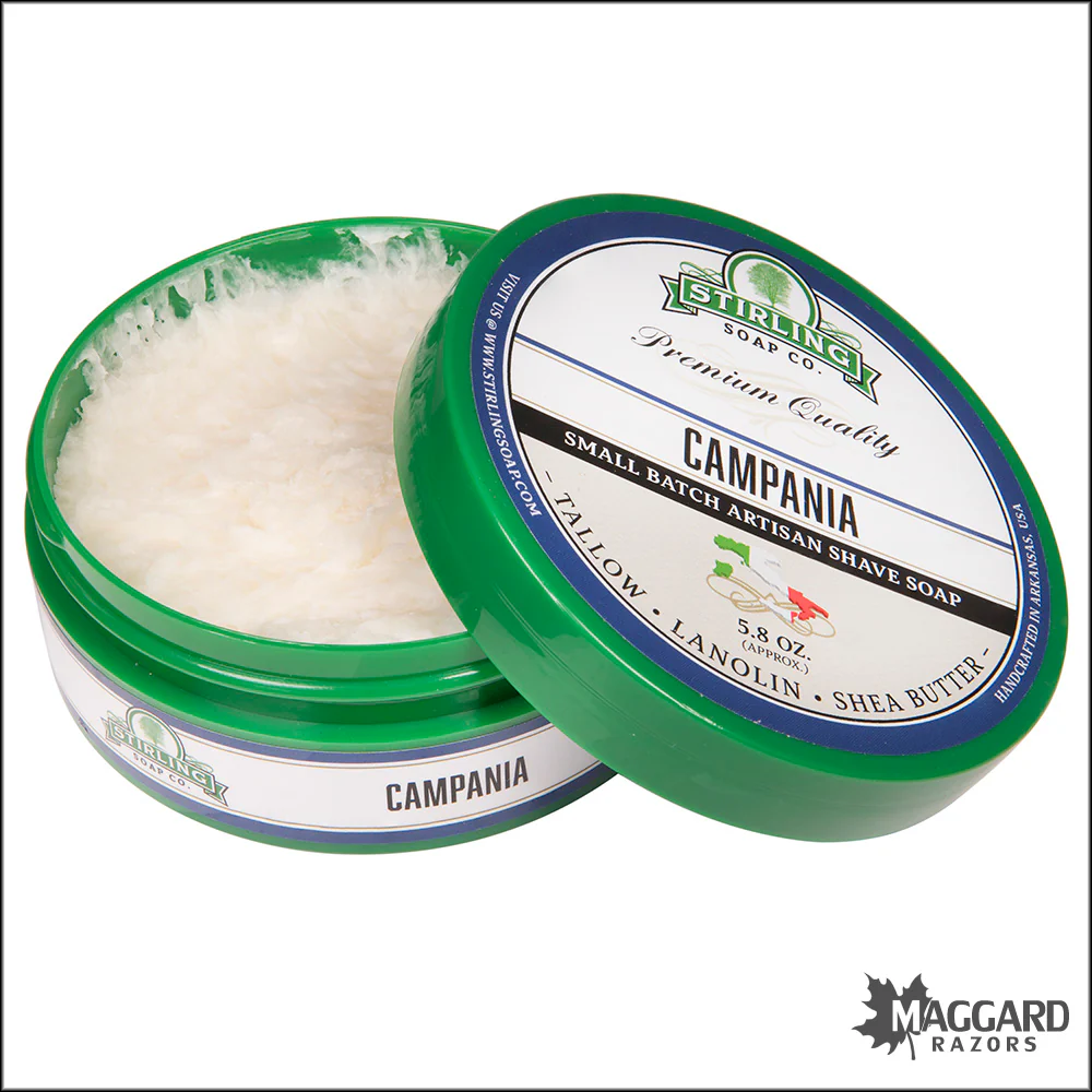 Stirling Soap Co. Campania Shaving Soap, 5.8oz - Image 2