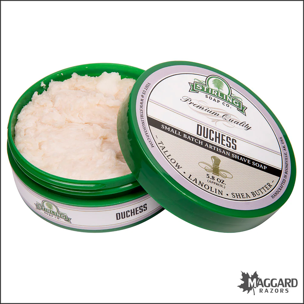 Stirling Soap Co. Duchess Shaving Soap, 5.8oz - Image 2