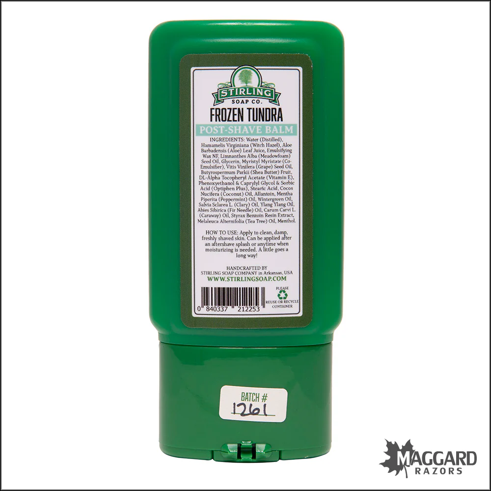 Stirling Soap Co. Frozen Tundra Aftershave Balm, 4oz - Image 2