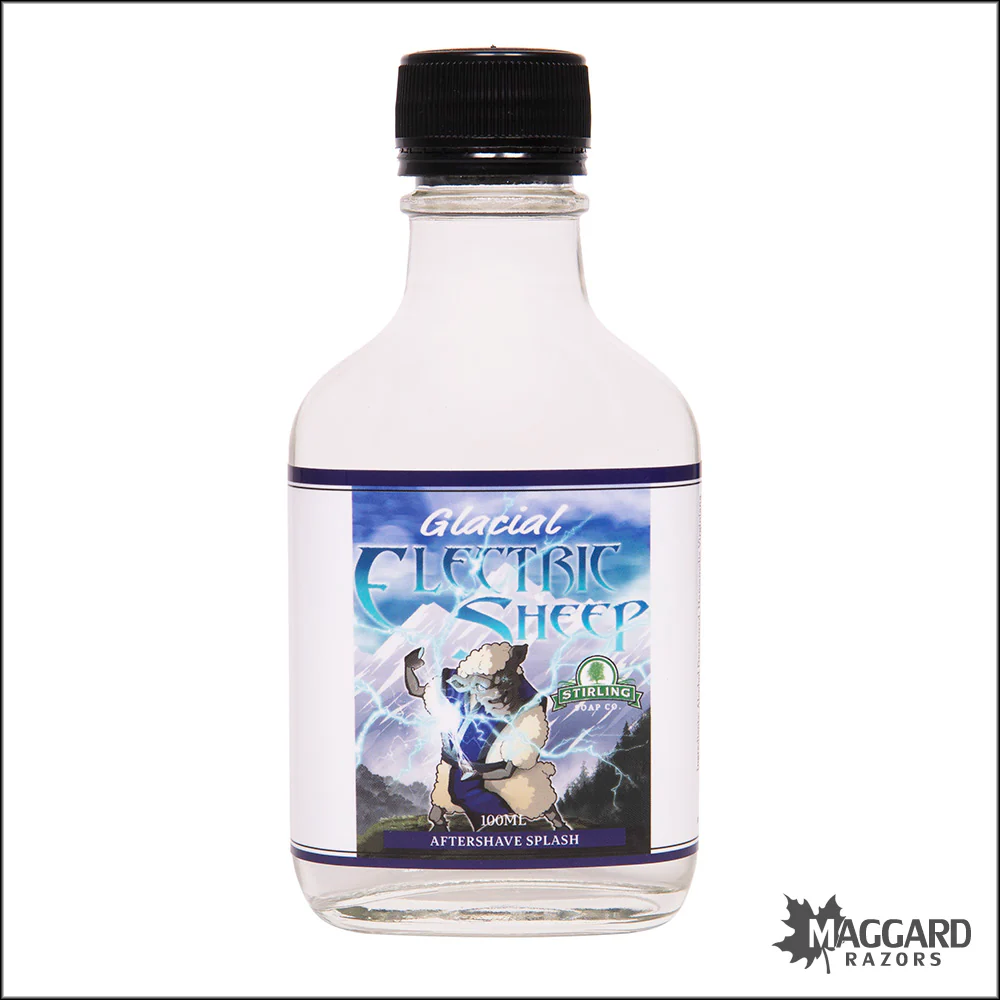 Stirling Soap Co. Glacial Electric Sheep Aftershave Splash, 100ml - Seasonal Release - Image 2
