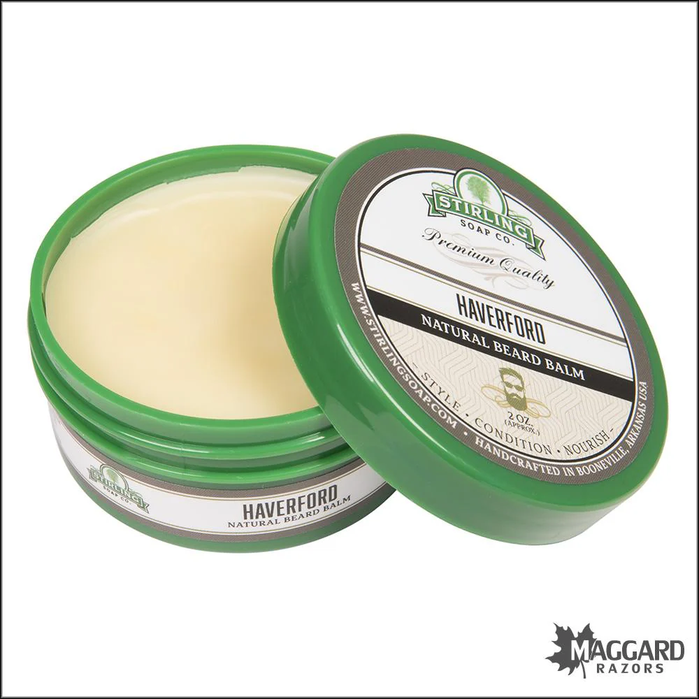Stirling Soap Co. Haverford Beard Balm, 2oz