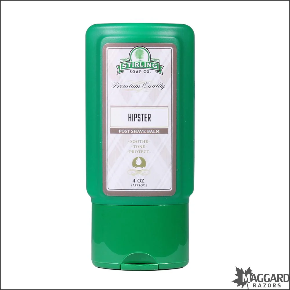 Stirling Soap Co. Hipster Aftershave Balm, 4oz - Seasonal Release