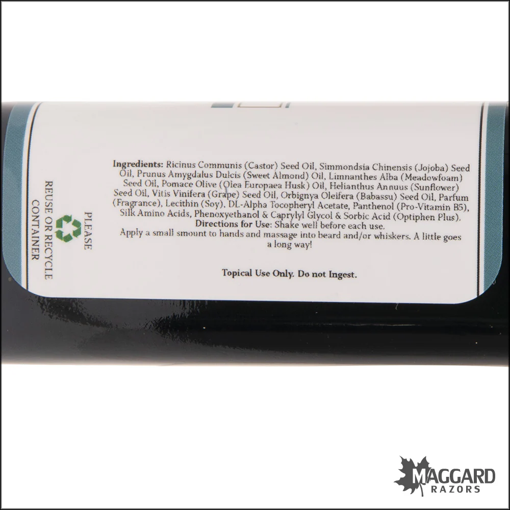Stirling Soap Co. Island Man Beard and Pre-Shave Oil, 3oz - Seasonal Release - Image 2