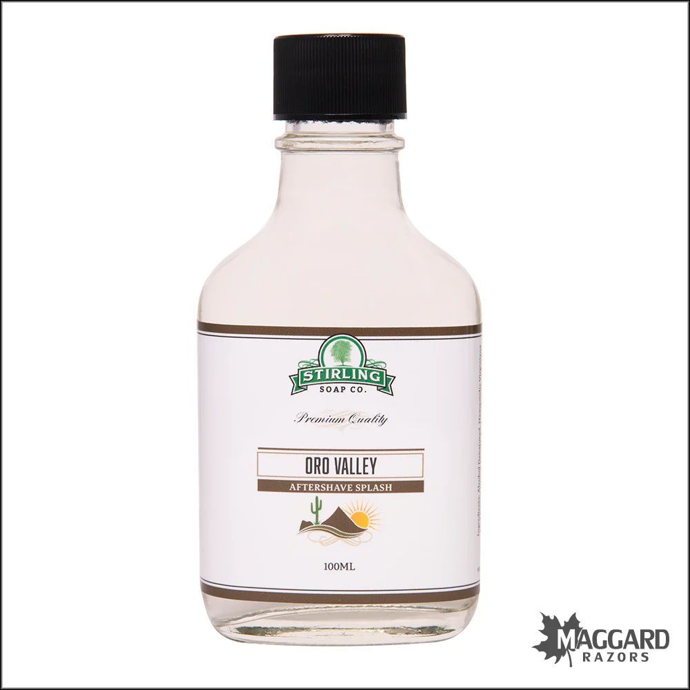 Stirling Soap Co. Oro Valley Aftershave Splash, 100ml - Seasonal Release