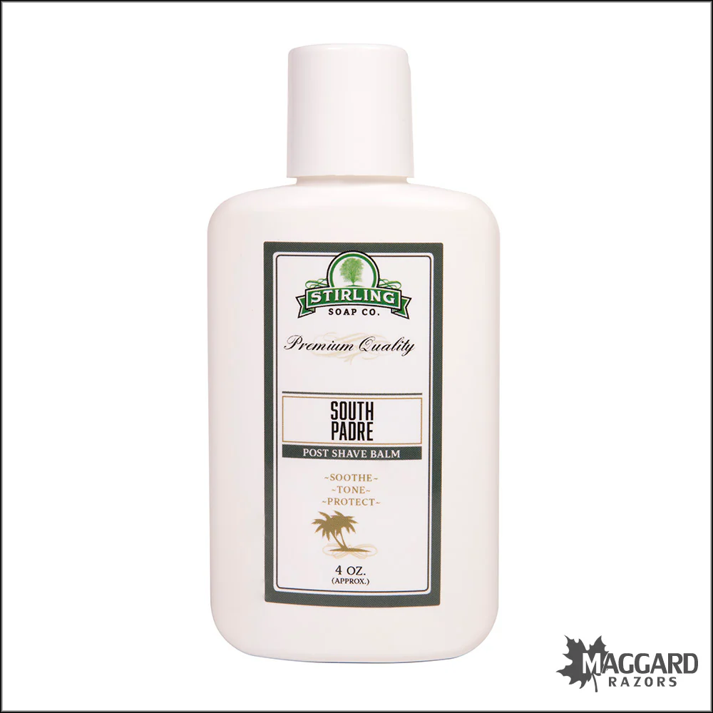 Stirling Soap Co. South Padre Aftershave Balm, 4oz - Seasonal Release