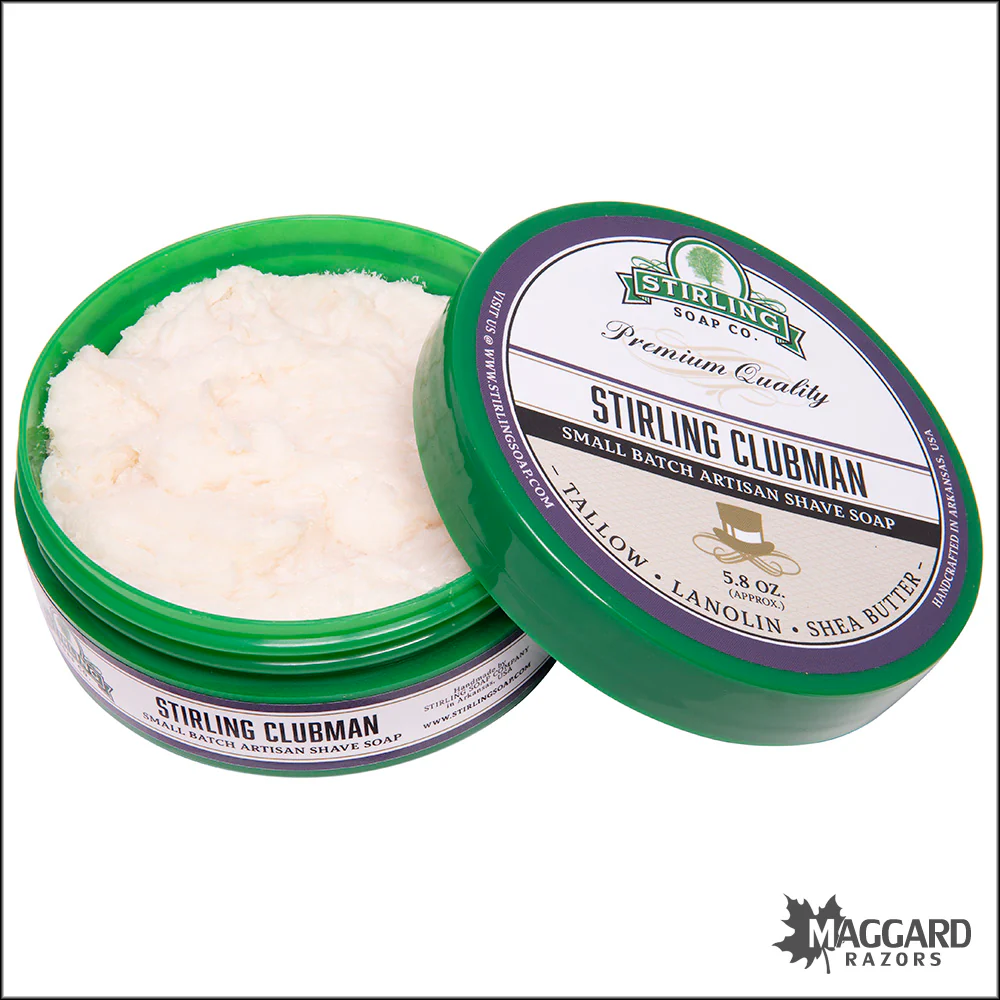 Stirling Soap Co. Stirling Clubman Shaving Soap, 5.8oz - Seasonal Release - Image 2