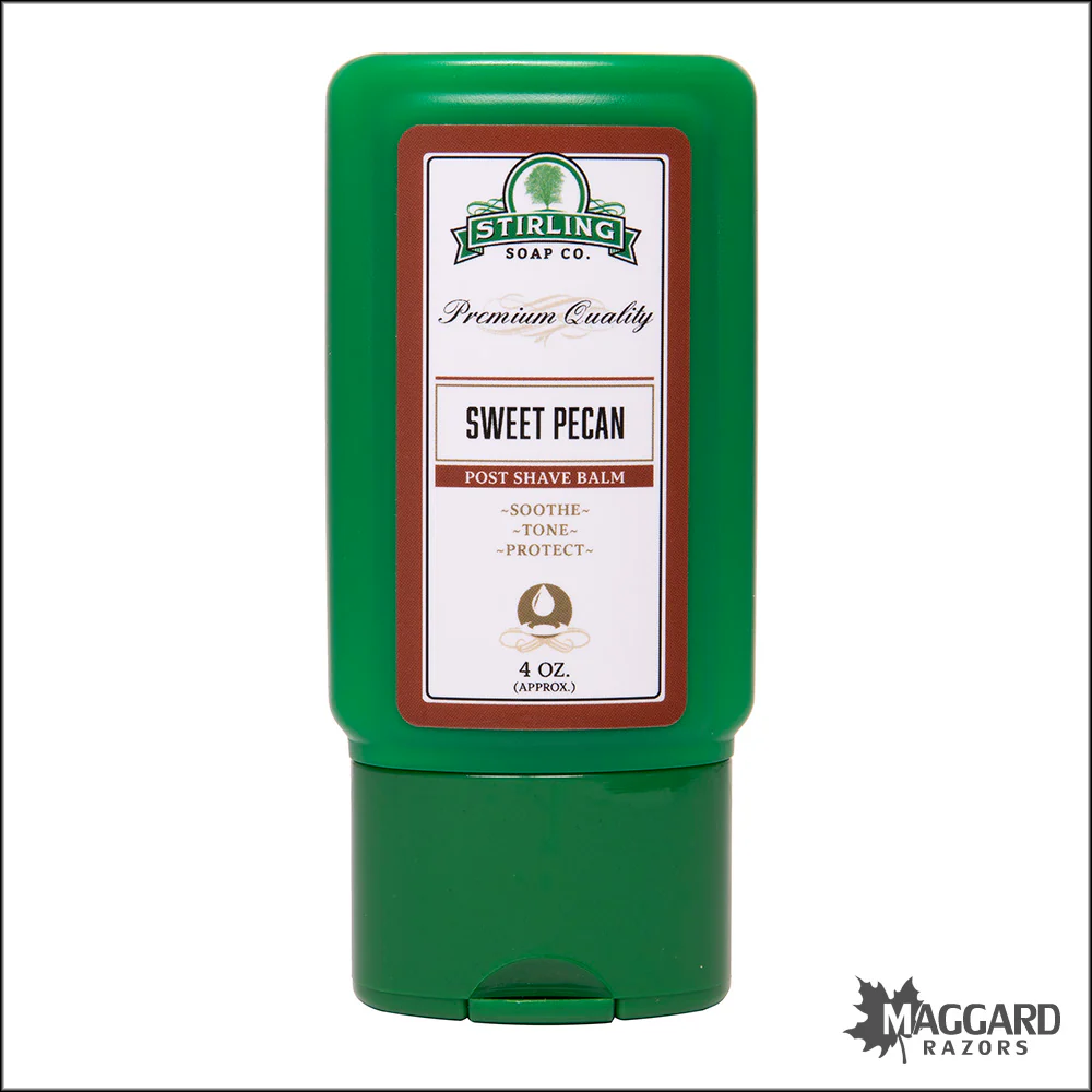 Stirling Soap Co. Sweet Pecan Aftershave Balm, 4oz
