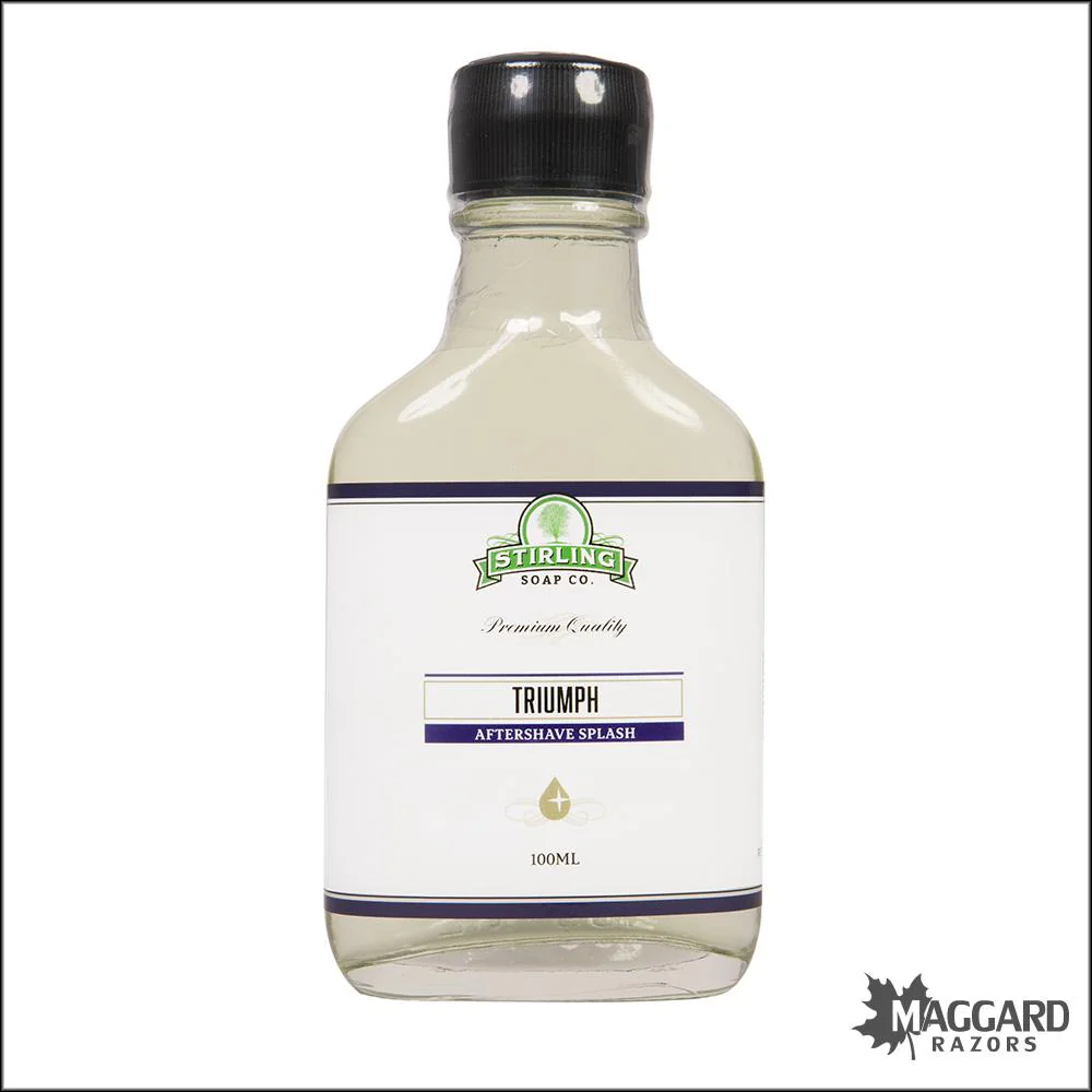 Stirling Soap Co. Triumph Aftershave Splash, 100ml