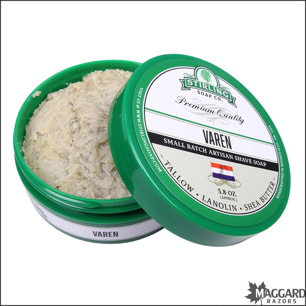 Stirling Soap Co. Varen Shaving Soap, 5.8oz - Image 2