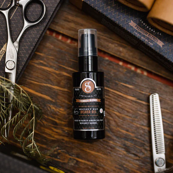 Suavecito Premium Blends Beard Oil, 2oz - Whiskey Bar Scent - Image 2