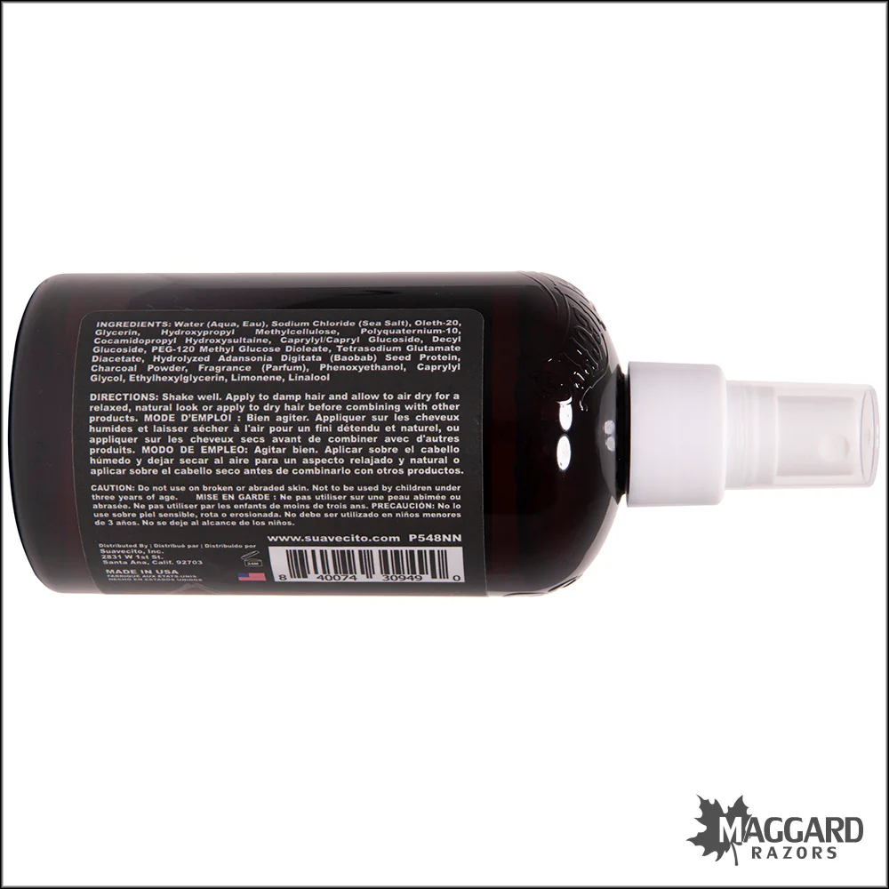 Suavecito Sea Salt Spray Volumizing Styling Spray, 8oz - Image 2