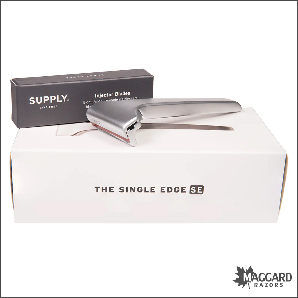 Supply The Single Edge SE Open Comb Single Edge Safety Razor, Classic Matte Finish - Image 5
