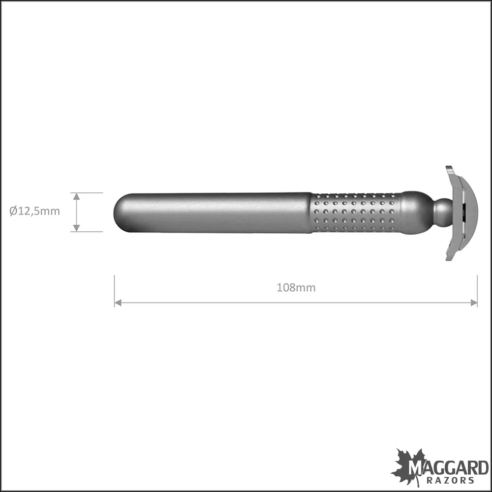 Tatara Razors Masamune Nodachi Titanium Closed Comb DE Safety Razor, Matte Finish - Image 6