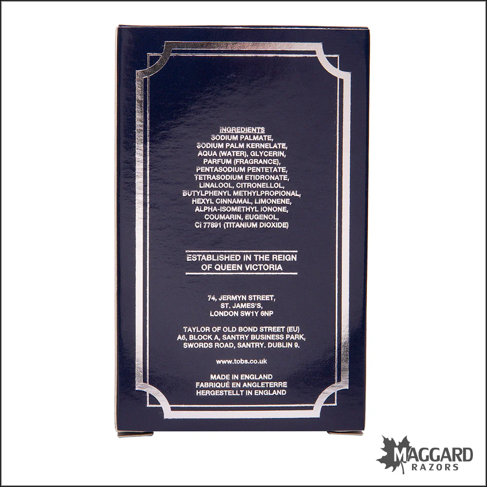 Taylor of Old Bond Street Mr. Taylor Pure Vegetable Triple Milled Bar Soap, 200g - Image 2