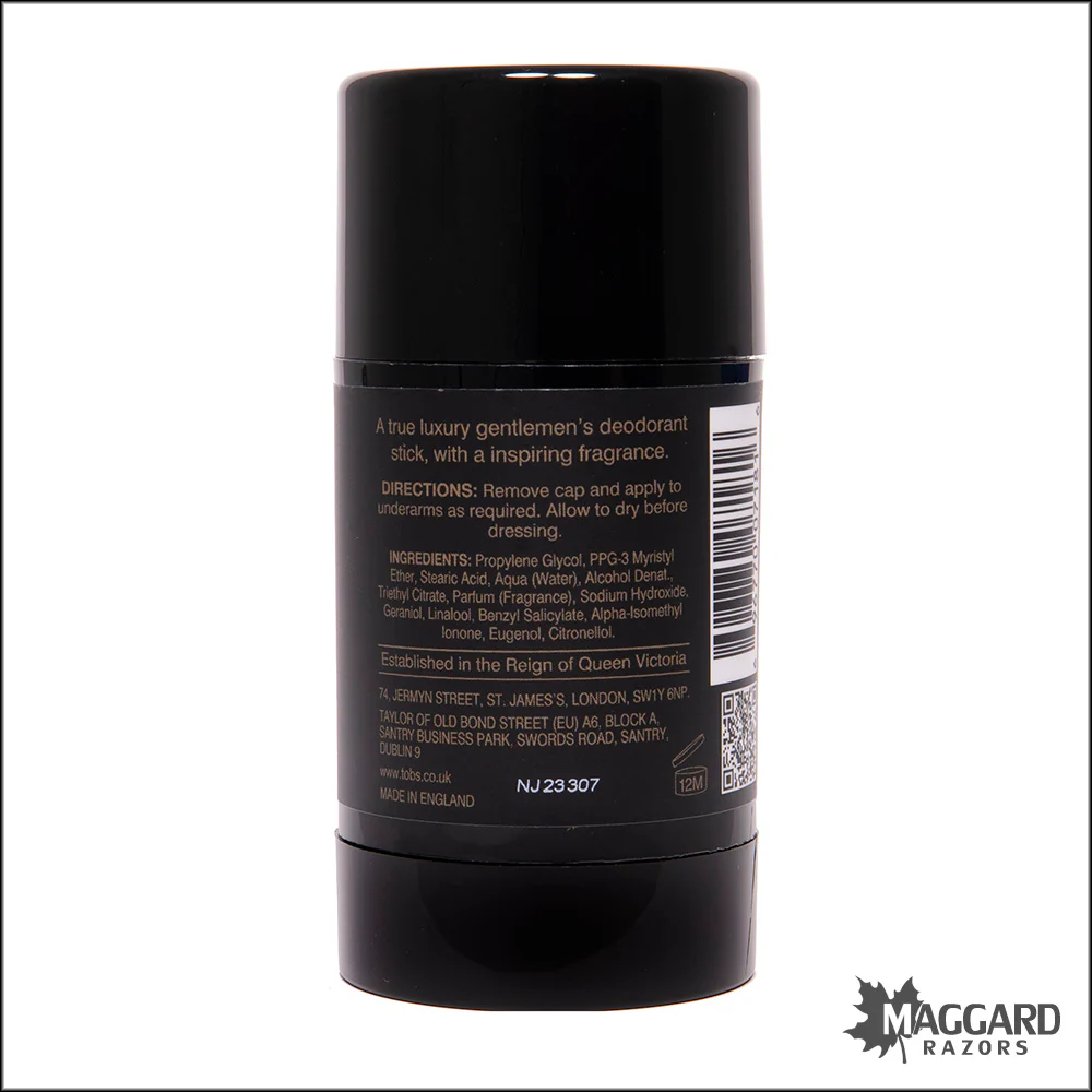 Taylor of Old Bond Street Oud Deodorant Stick, 75ml - Image 2