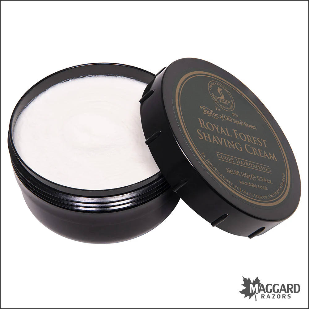 Taylor of Old Bond Street Royal Forest Shave Cream, 150g - Image 2