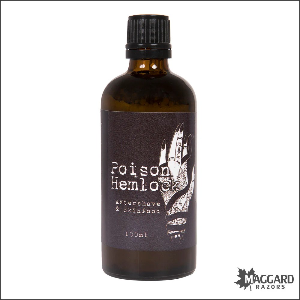 The Club Poison Hemlock Artisan Aftershave Splash, 4oz