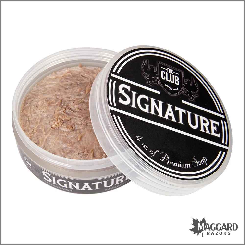 The Club Signature Artisan Shaving Soap, 4oz - Kaizen 2 Base - Image 2