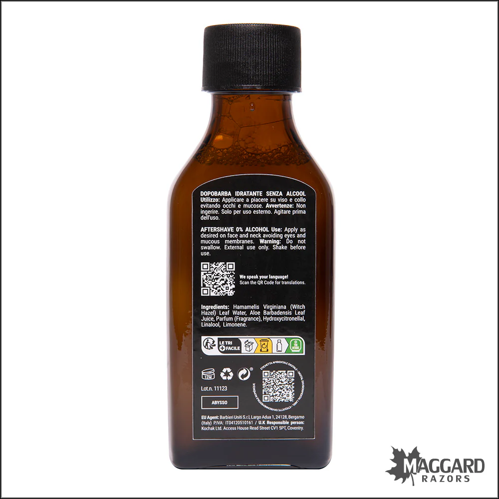The Goodfellas' Smile Abysso Aftershave Splash, 100ml - Alcohol Free - Image 2