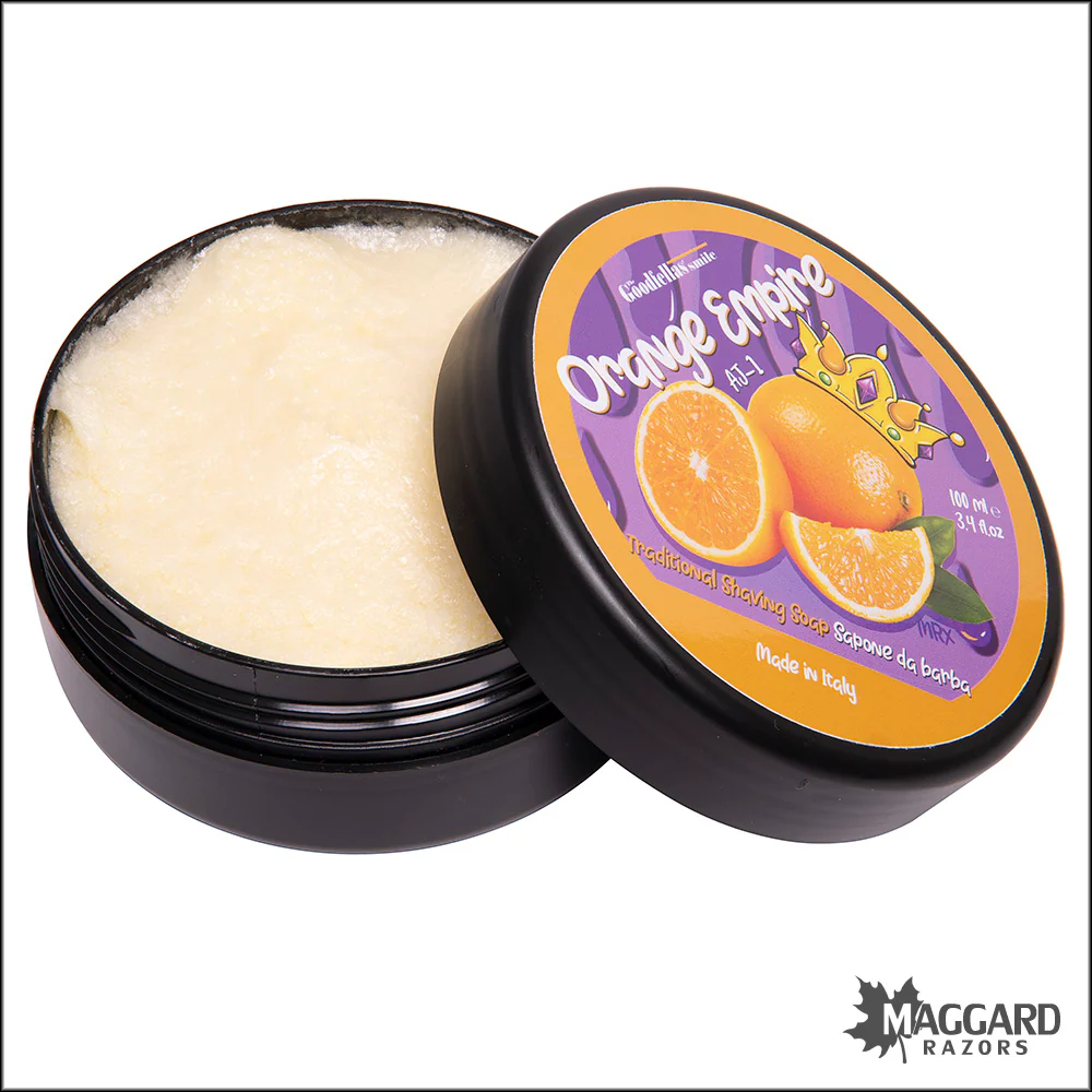 The Goodfellas' Smile Orange Empire Shaving Soap, 3.4oz - Image 2