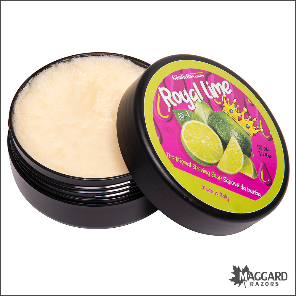 The Goodfellas' Smile Royal Lime Shaving Soap, 3.4oz - Image 2