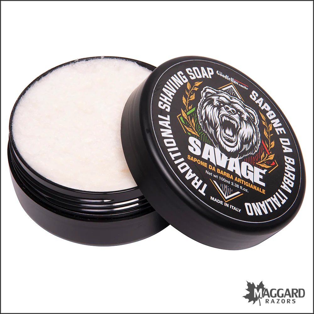 The Goodfellas' Smile Savage Shaving Soap, 3.4oz - Image 2