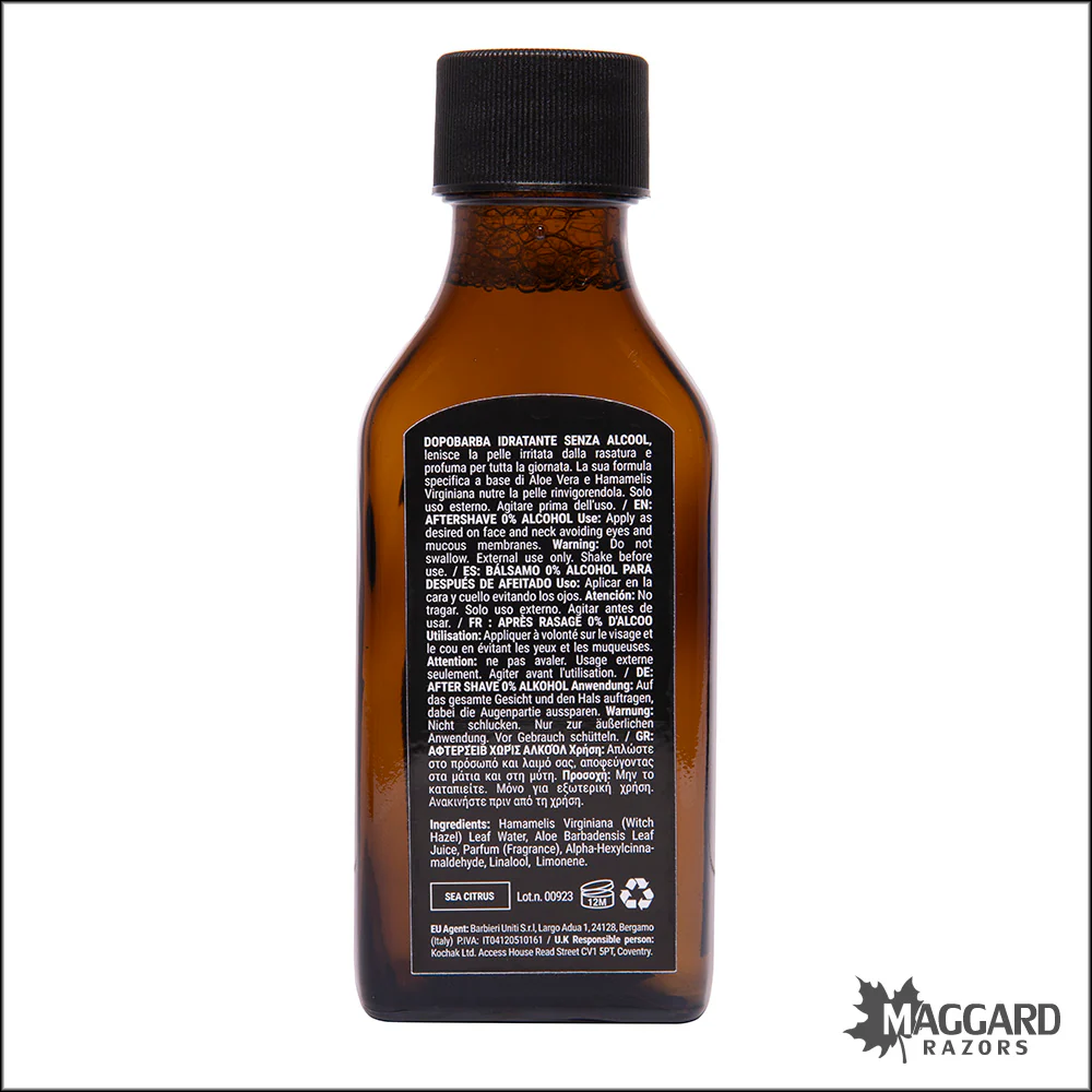The Goodfellas' Smile Sea Citrus Aftershave Splash, 100ml - Alcohol Free - Image 2