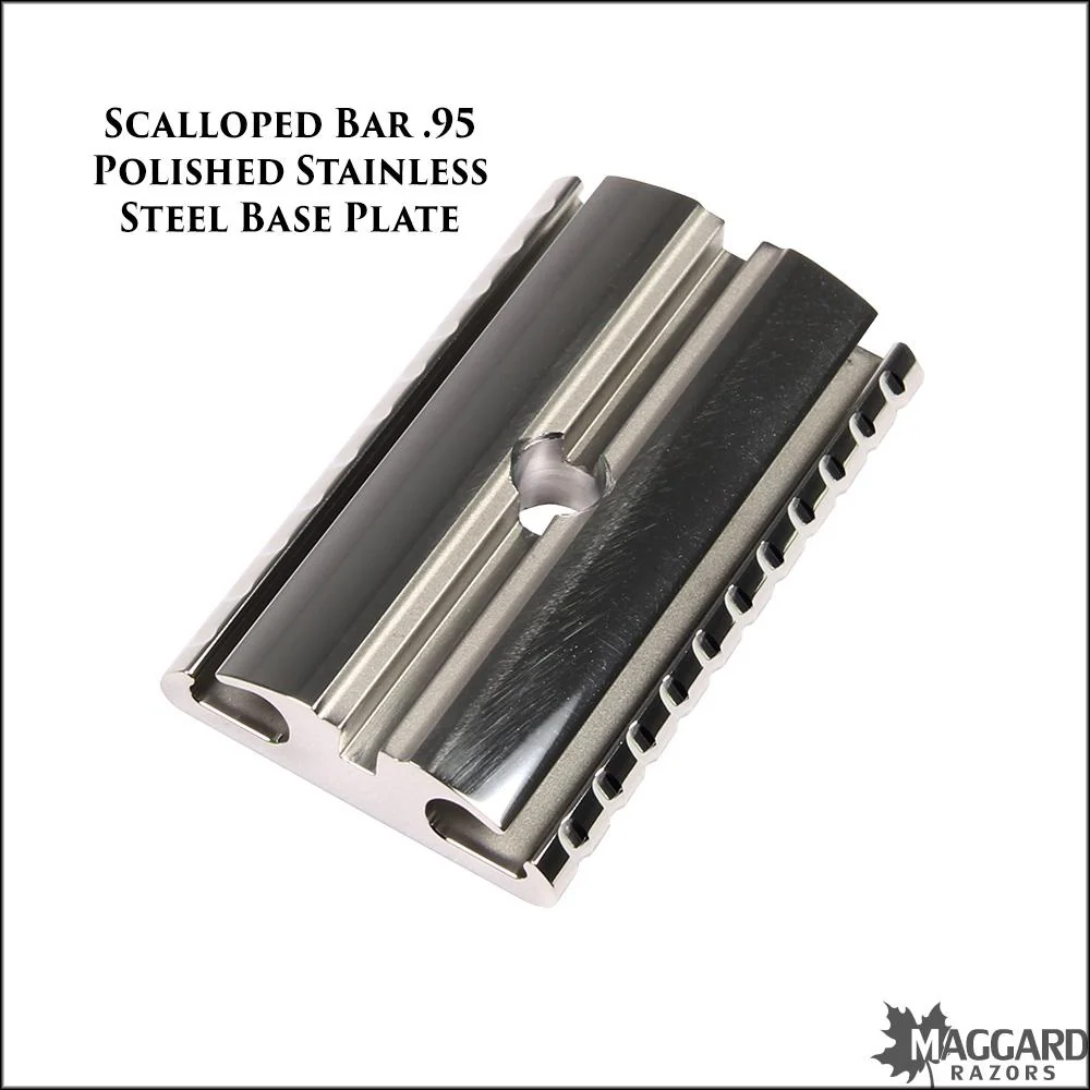 Timeless Razor Base Plates Stainless Steel, 16 types - Image 18