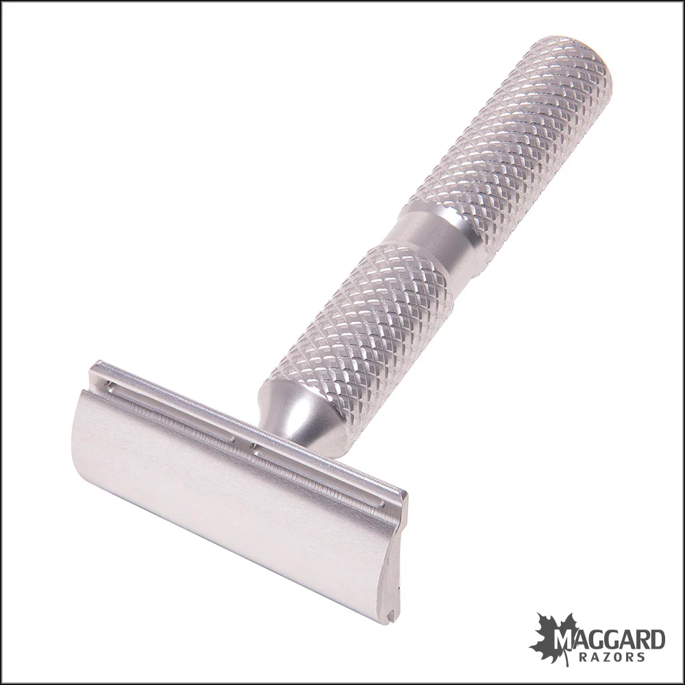 Timeless Razor Machined Aluminum Slant DE Safety Razor, with Stand - Image 2