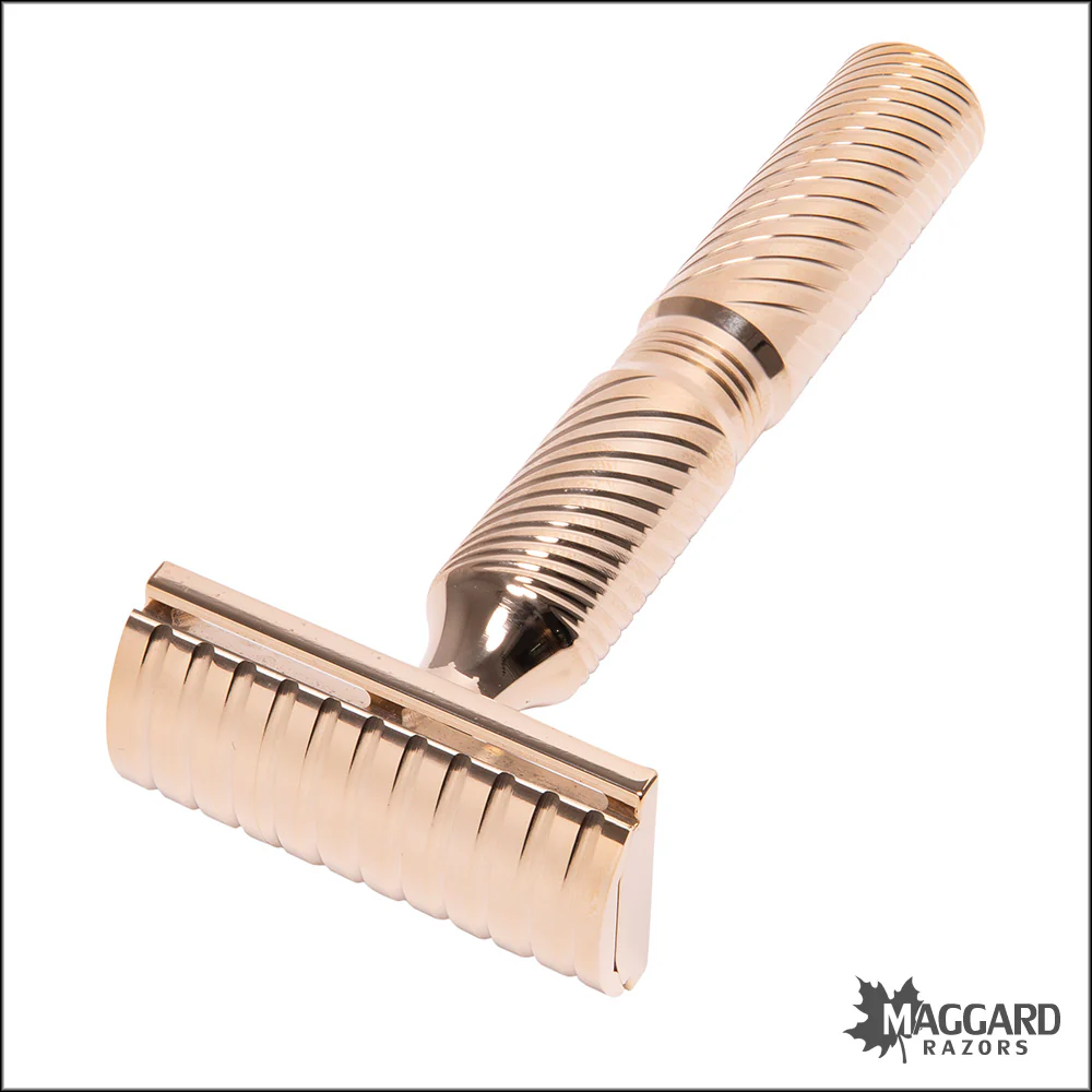 Timeless Razor Model TRBR38 Bronze Solid Bar DE Safety Razor