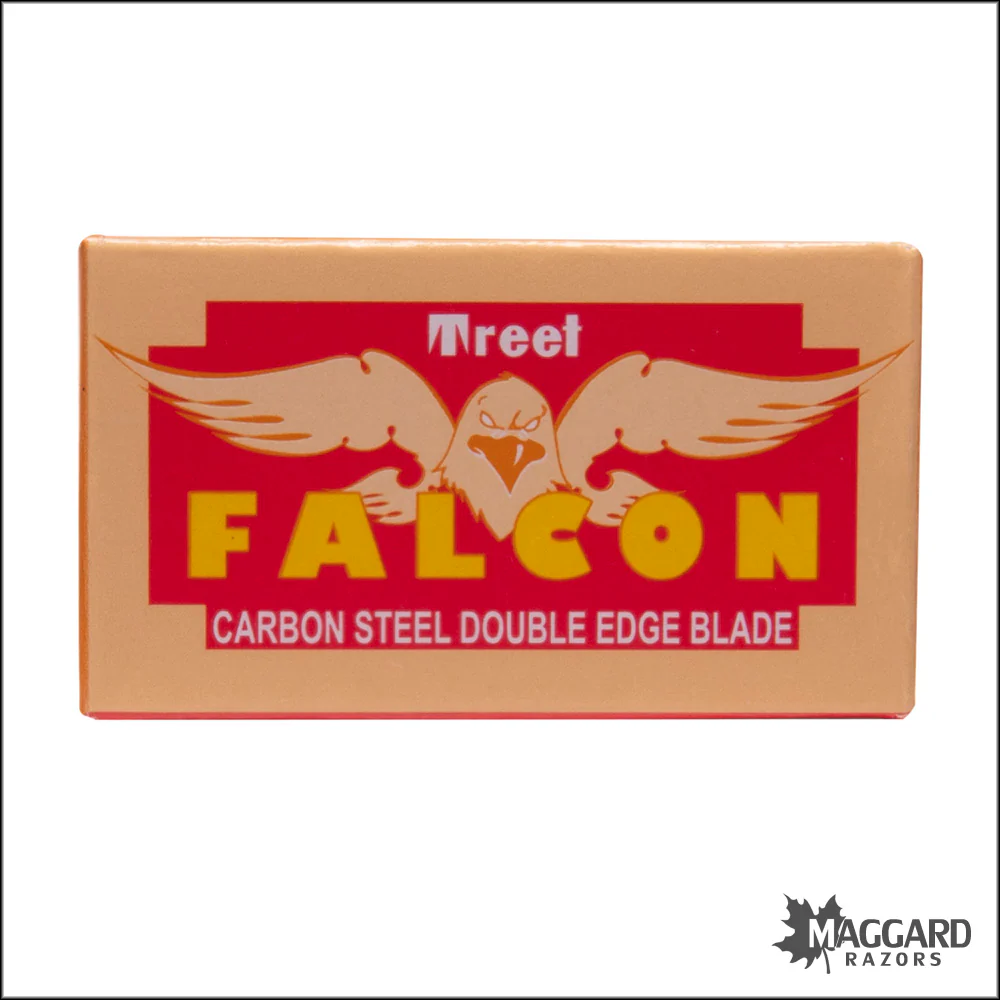 Treet Falcon Double Edge Razor Blades, 10 Blades