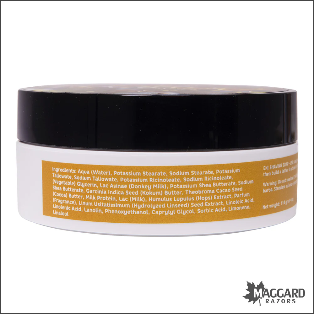 Wholly Kaw Cedrati Artisan Shaving Soap, 4oz - Siero Base - Image 3