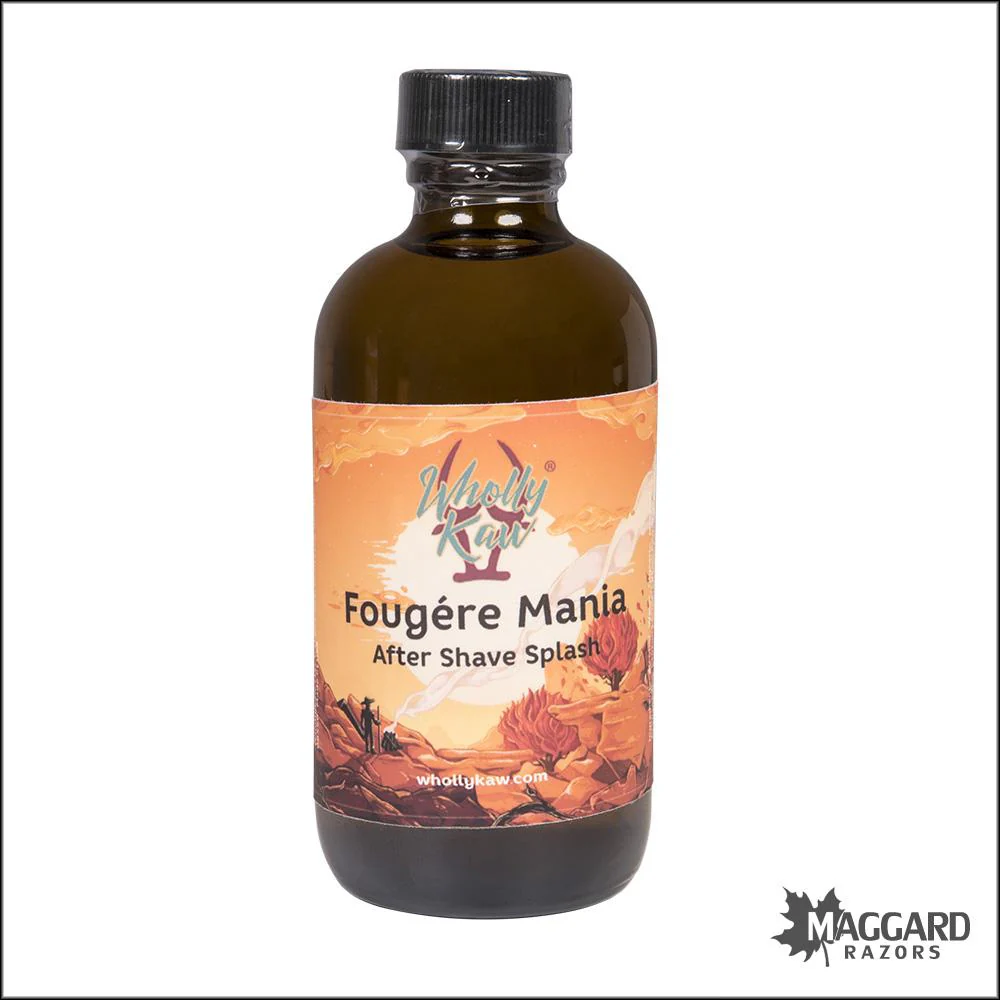 Wholly Kaw Fougère Mania Artisan Aftershave Splash, 4oz