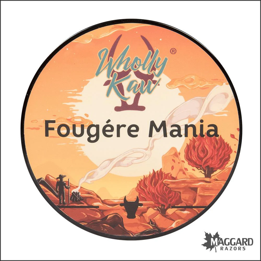 Wholly Kaw Fougère Mania Artisan Shaving Soap, 4oz - Siero Base