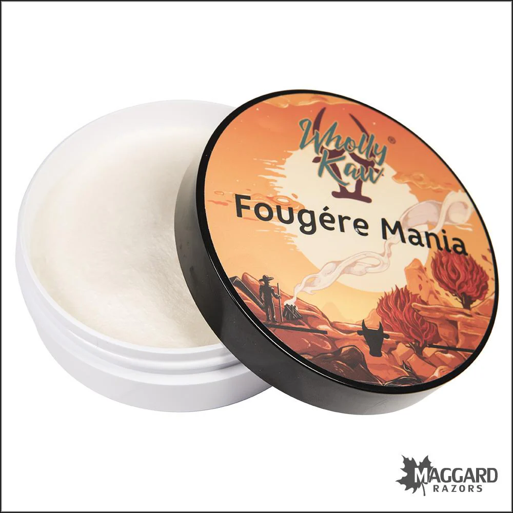 Wholly Kaw Fougère Mania Artisan Shaving Soap, 4oz - Siero Base - Image 2