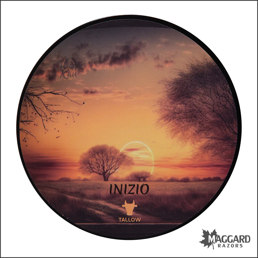 Wholly Kaw Inizio Artisan Shaving Soap, 4oz - Crème Fraîche Base