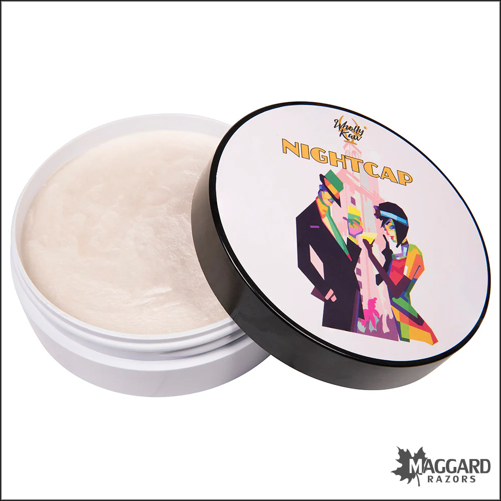 Wholly Kaw Nightcap Artisan Shaving Soap, 4oz - Bufala Base - Image 2