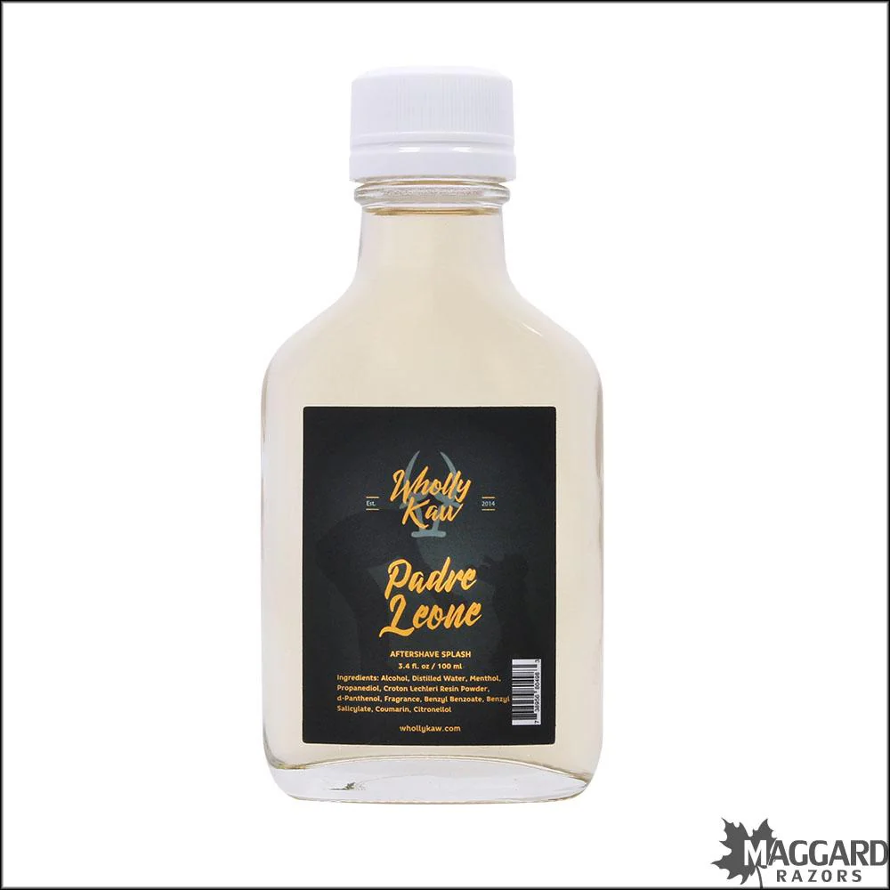 Wholly Kaw Padre Leone Aftershave Splash, 100ml