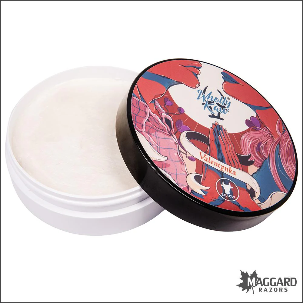 Wholly Kaw Valentynka Artisan Shaving Soap, 4oz - Siero Base - Seasonal Release - Image 2