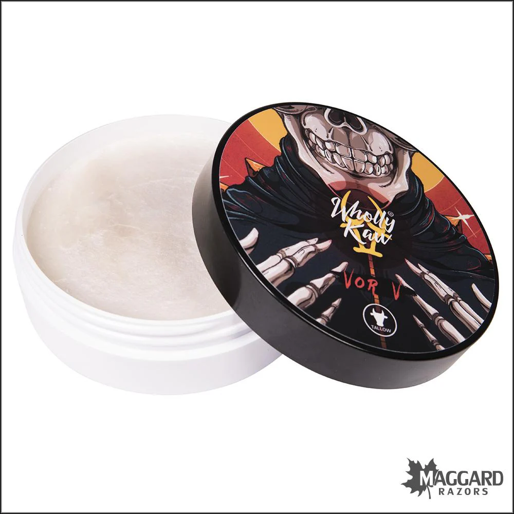 Wholly Kaw Vor V Artisan Shaving Soap, 4oz - Siero Base - Image 2