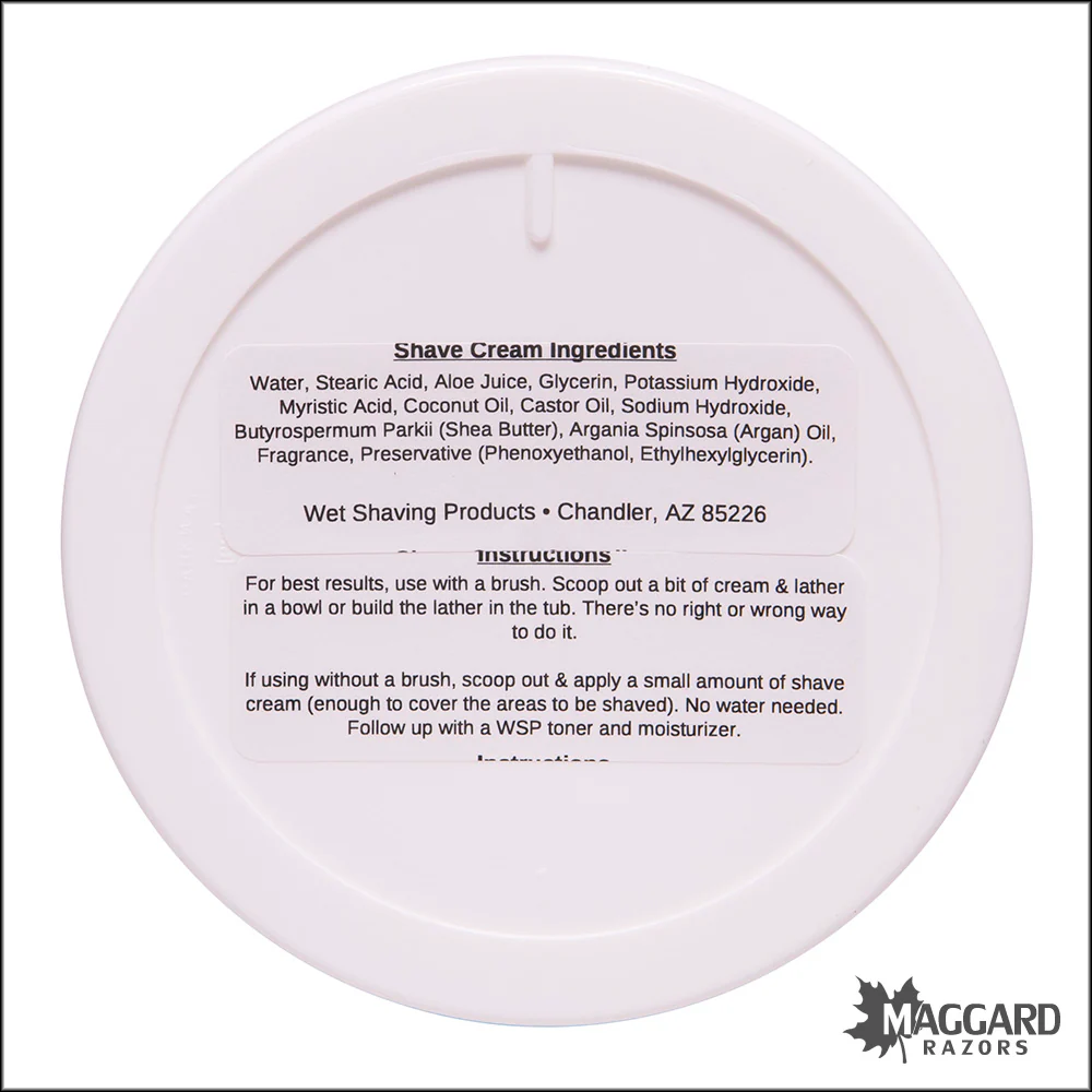 WSP Gaelic Tweed Vegan Shaving Cream, 7.4oz - Image 3