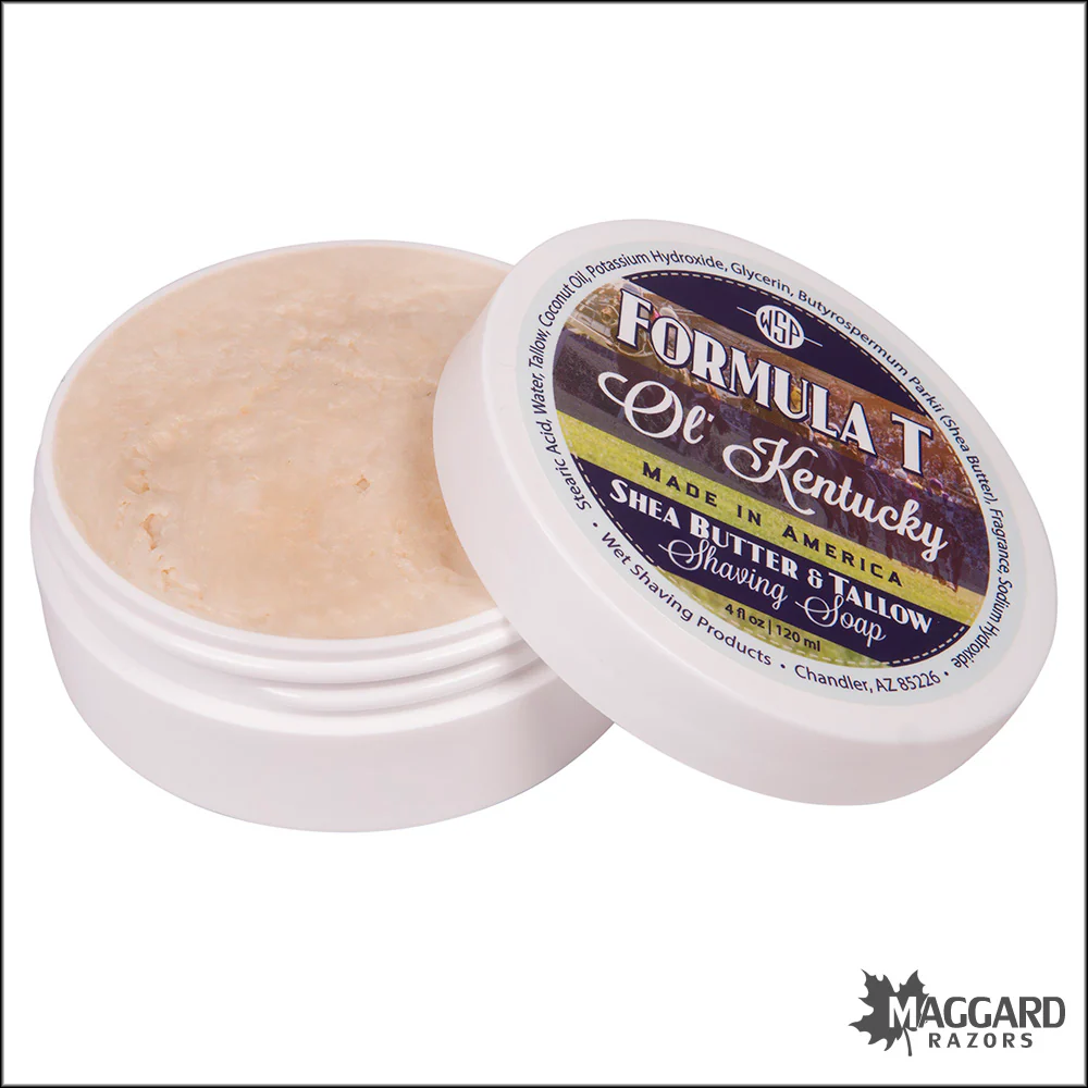 WSP Ol' Kentucky Formula T Tallow Shaving Soap, 4oz - Image 2