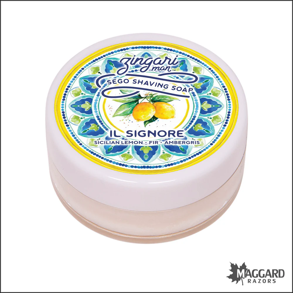 Zingari Man Artisan Shaving Soap and Aftershave Balm Samples - Image 4